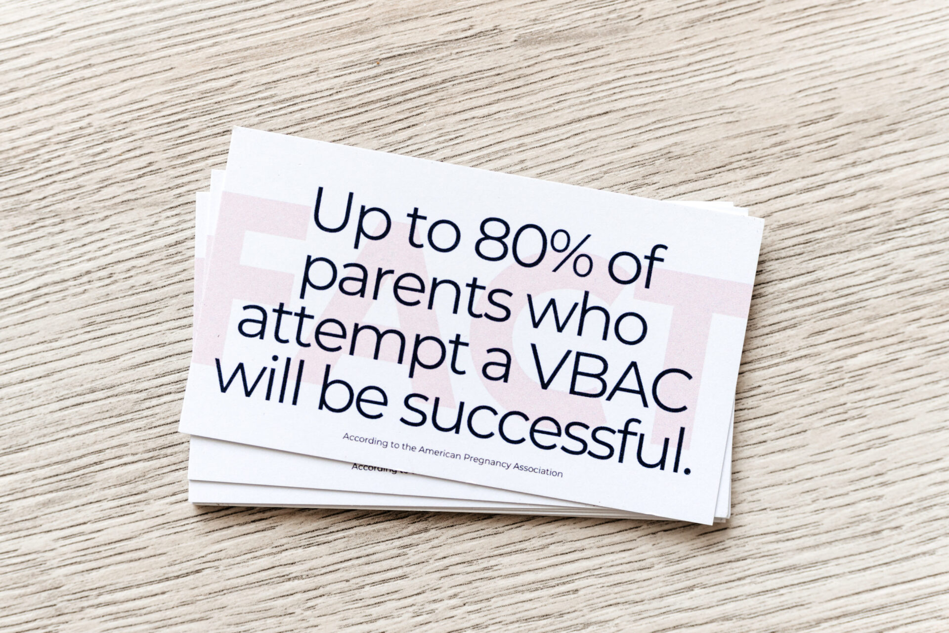 VBAC Pass Along Cards (30) - The VBAC Link - VBAC Education