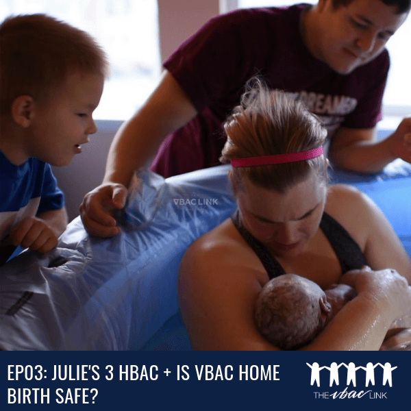 Julie's 3 home birth stories after cesarean