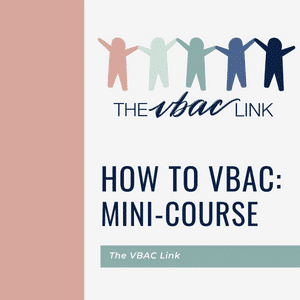 how to VBAC mini-course